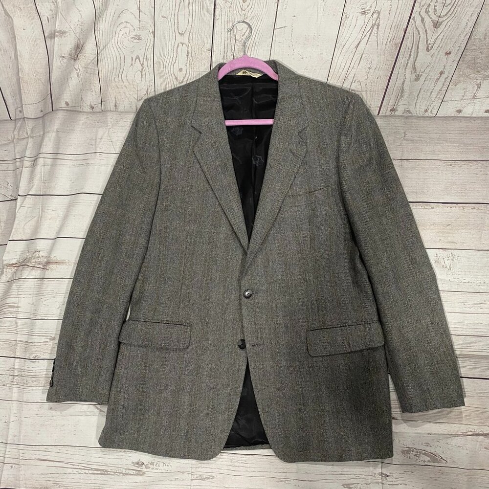 Oleg Cassini men tweeted blazer